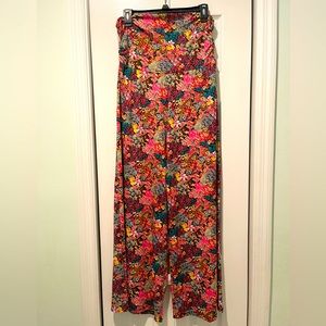 Floral Wide Leg Pants